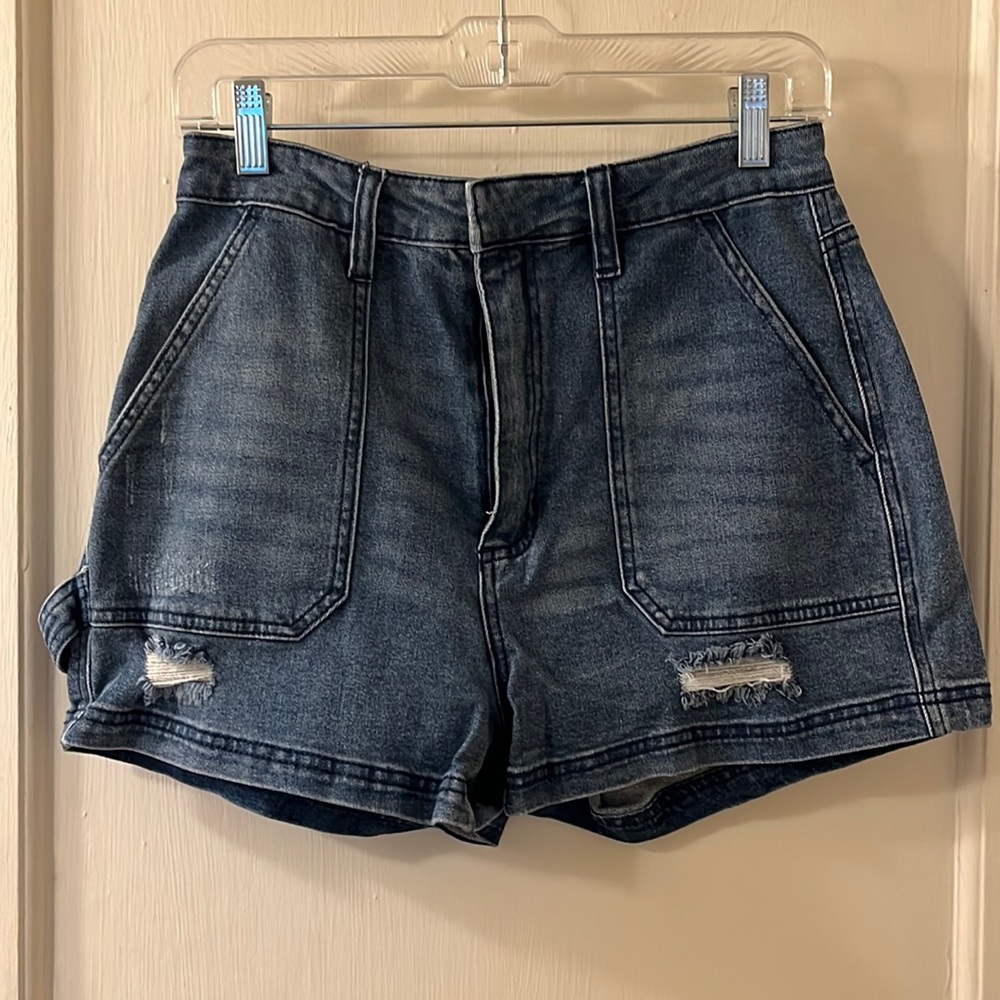 High Waisted Jean Shorts